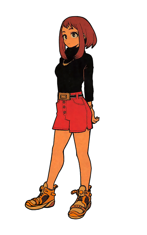 Soleim â uraraka ochako in chapter âs color page