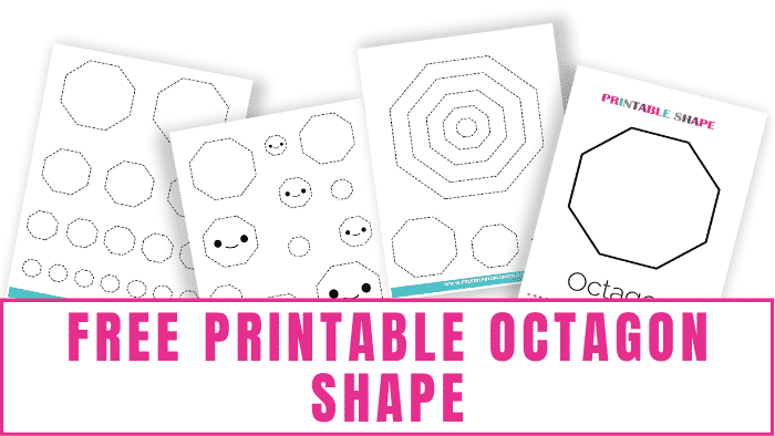 Free printable octagon shape