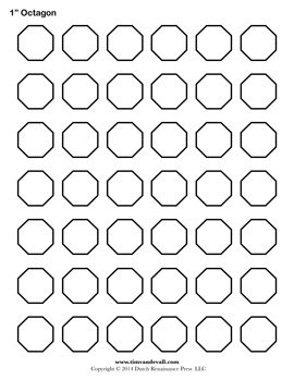Octagon templates â tims printables