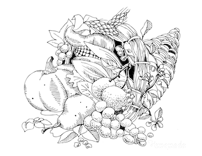 Fall coloring pages for a fun autumn indoor activity