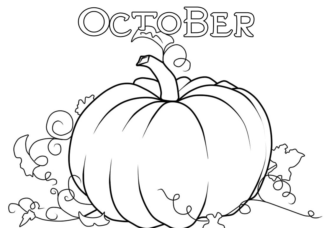 October coloring pages images of autumn free printable