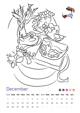 Months coloring page cliparts stock vector and royalty free months coloring page illustrations