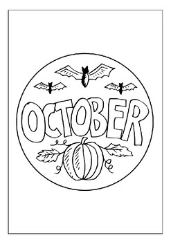 Discover the charm of autumn with our printable october coloring pages pdf