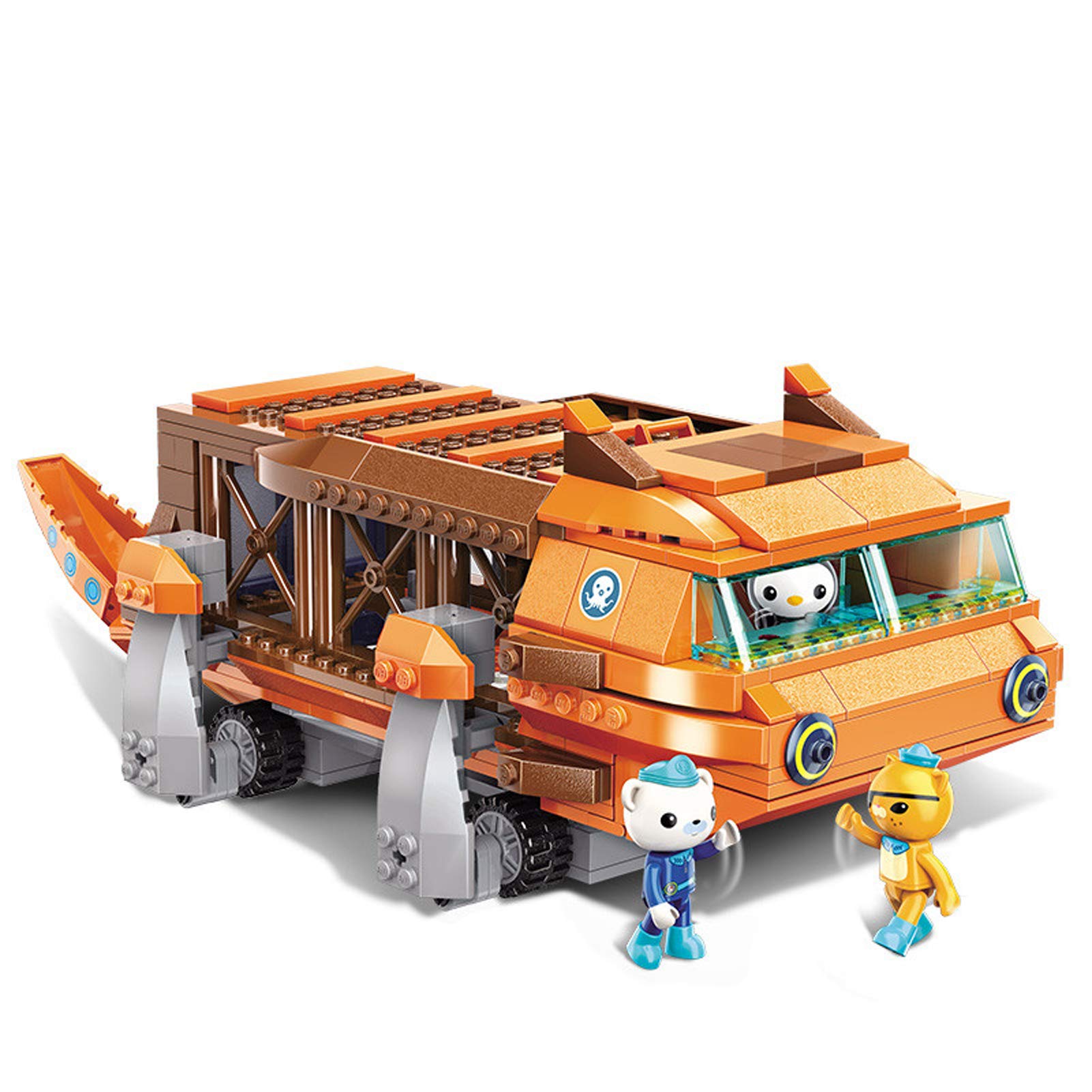 Baseplates for age building block ocean adventure octonauts gup
