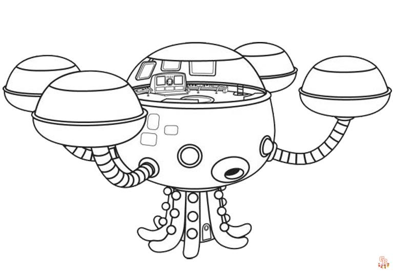 Octonauts coloring pages