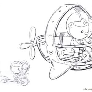 Octonauts coloring pages printable for free download