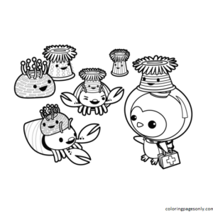 Octonauts coloring pages printable for free download