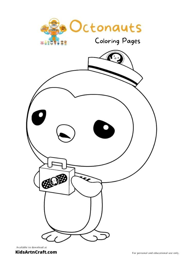 Octonauts colorg pages for kids â free prtables prtables free kids colorg pages colorg pages for kids