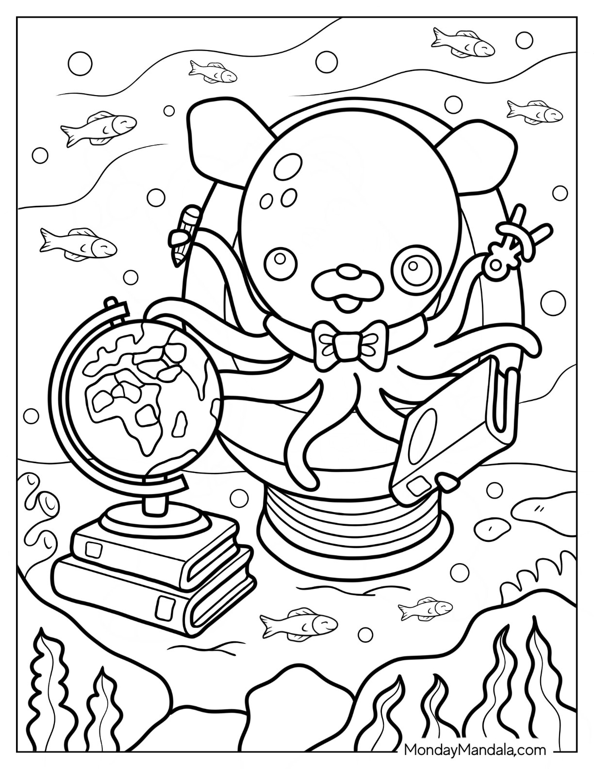 Octonauts coloring pages free pdf printables