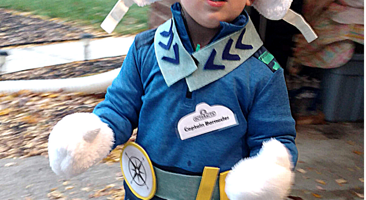Diy captain barnacles octonauts halloween costume no