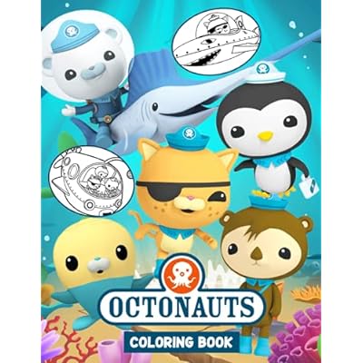 Octonauts coloring book pages illustrations