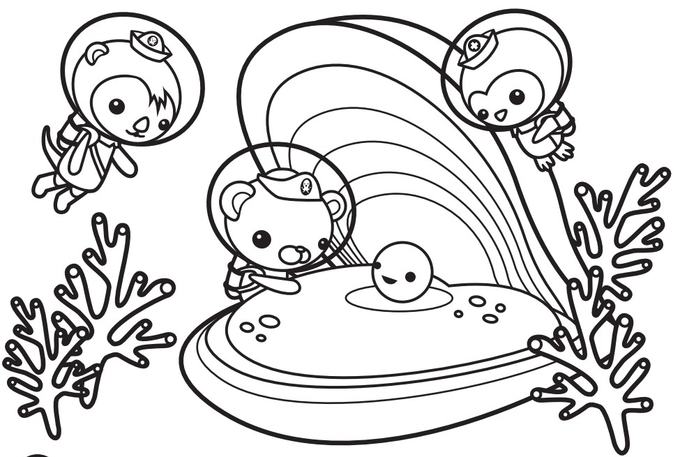 Octonauts coloring pages