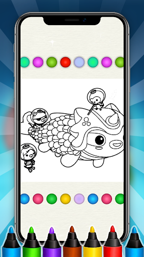 Octonauts coloring book game