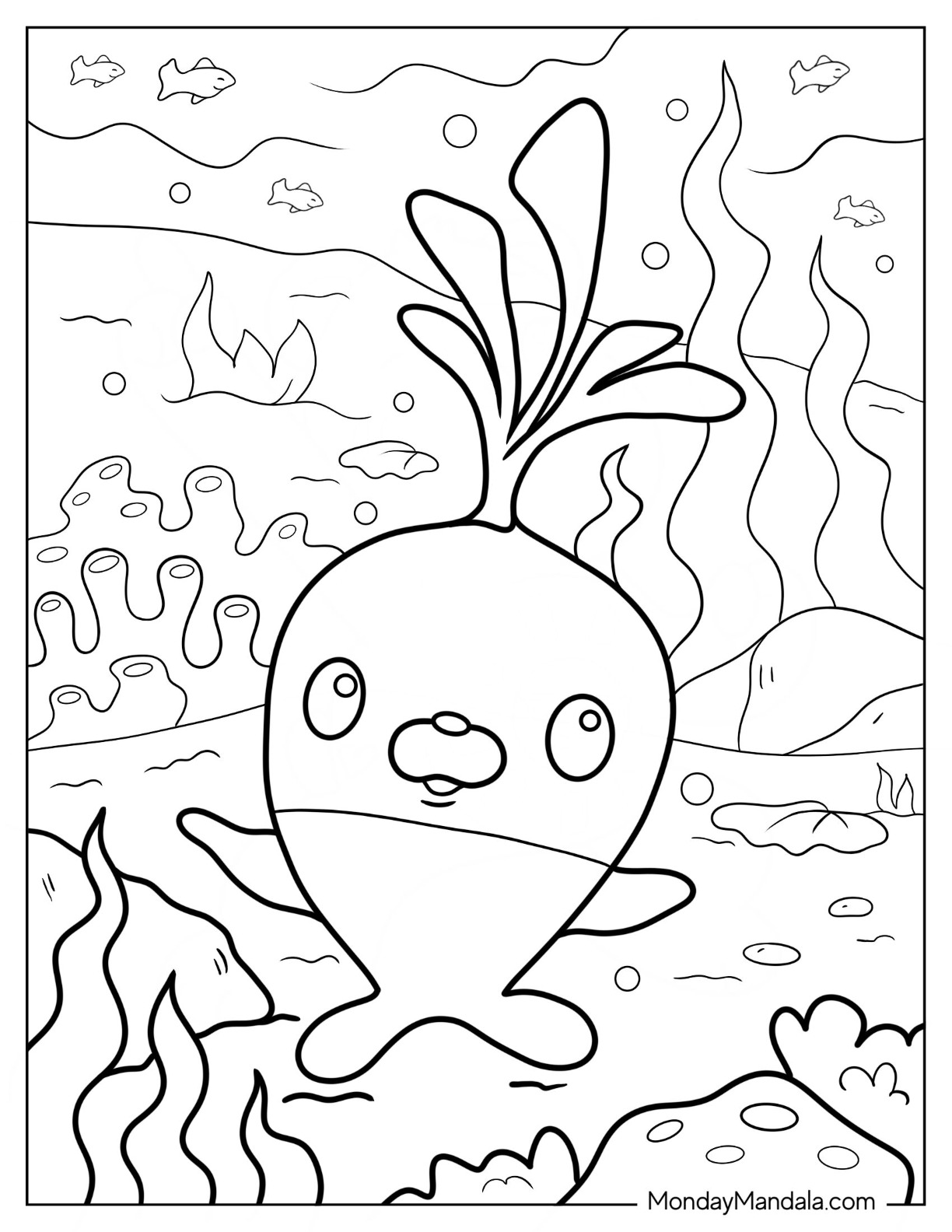 Octonauts coloring pages free pdf printables