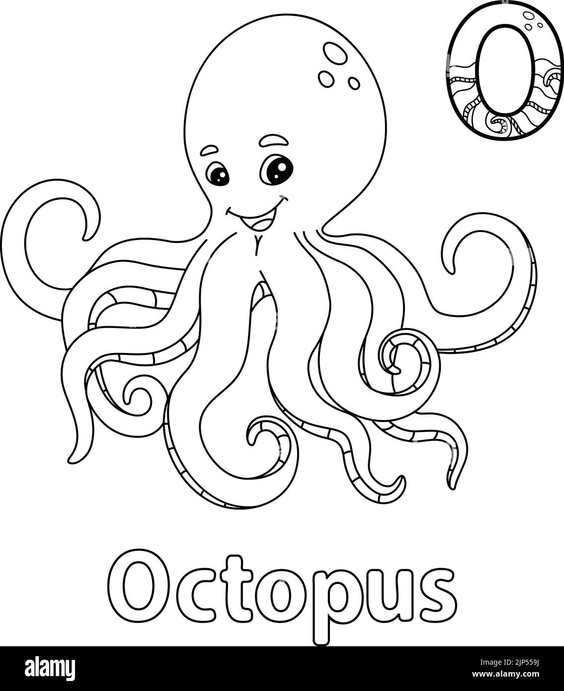 Octopuses cut out stock images pictures