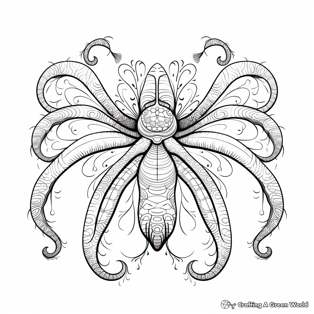Octopus for adults coloring pages