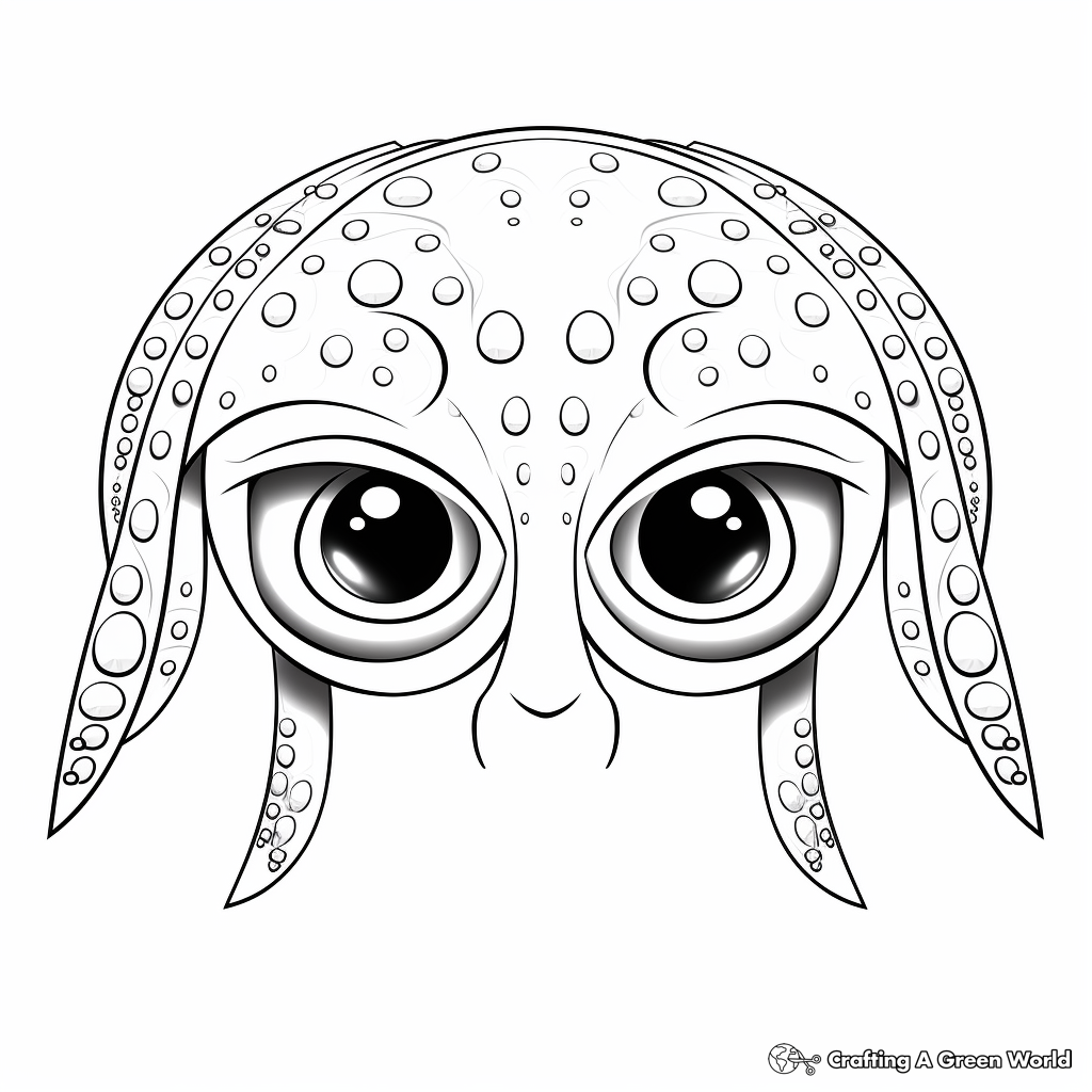 Animal faces coloring pages