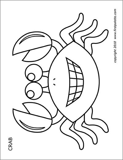 Octopus free printable templates coloring pages firstpalette shark coloring pages animal templates coloring pages