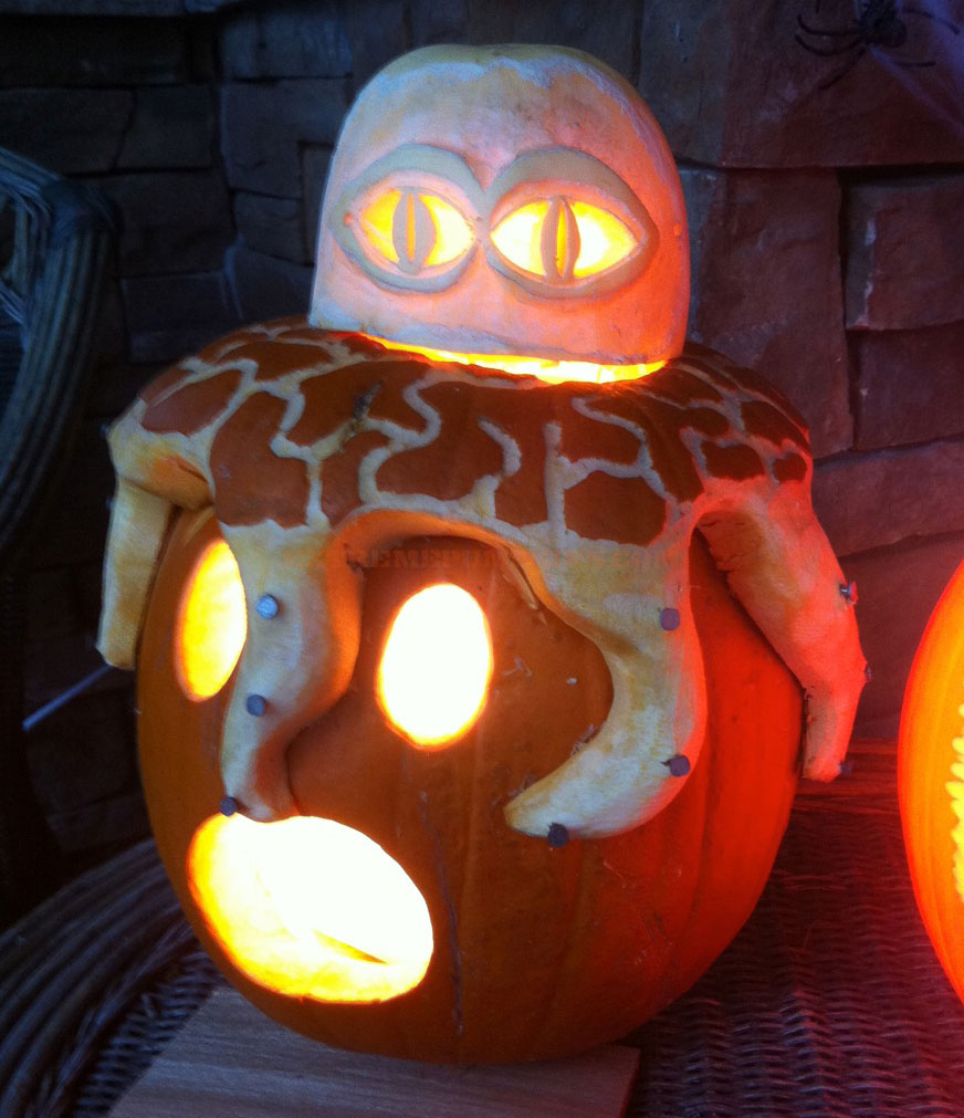 The octopus pumpkin