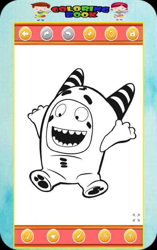 New oddbods coloring book apk voor android download