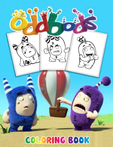 Buy oddbods colorg book amazg drawgs