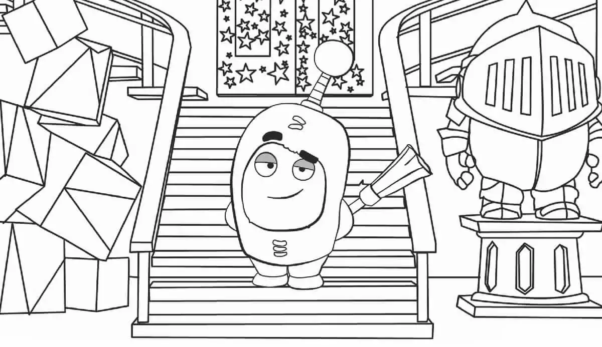 Oddbods malvorlagen