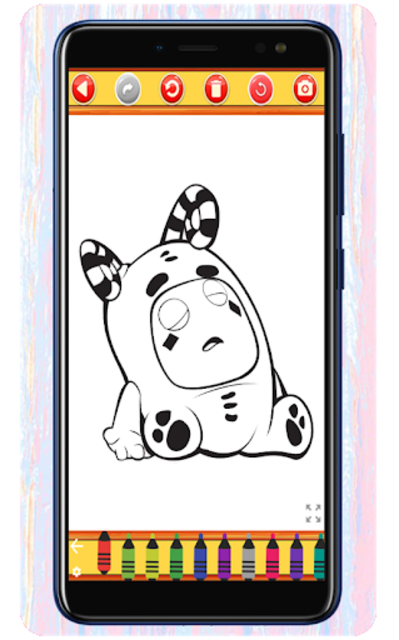 About oddbods coloring book