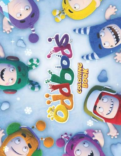 Oddbods coloring book by evgenii akifev