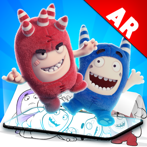 Oddbods live coloring ar