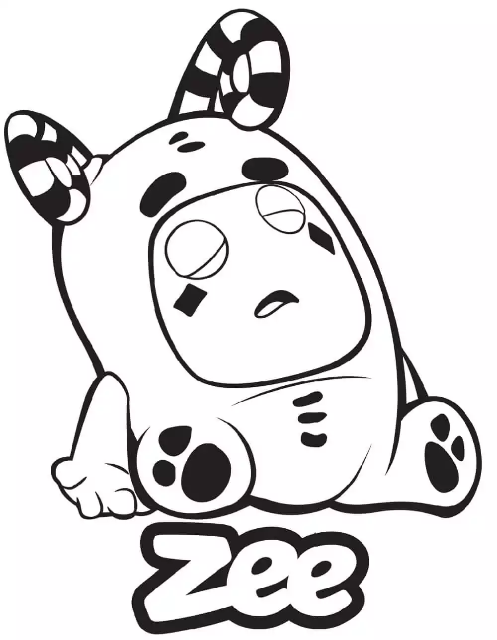 Oddbods malvorlagen