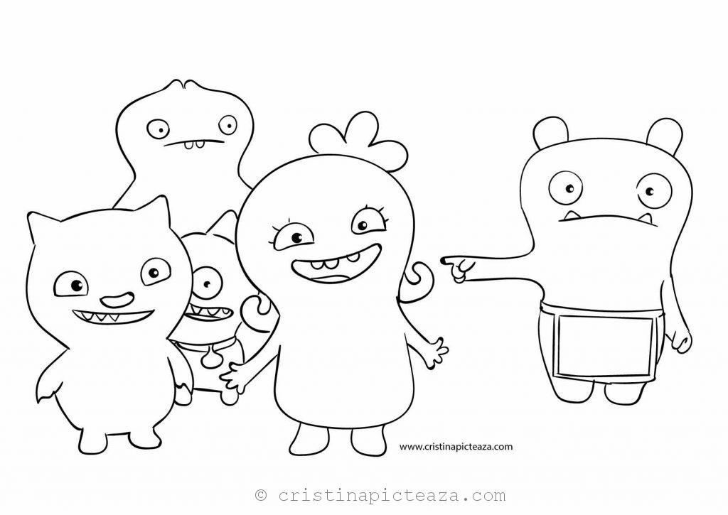 Ugly dolls coloring pages â download uglydolls for coloring