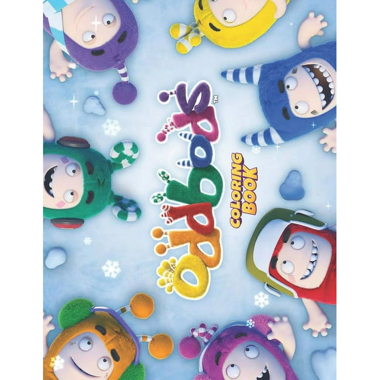 Oddbods coloring book an awesome item to relax and refresh with lots of images oddbods