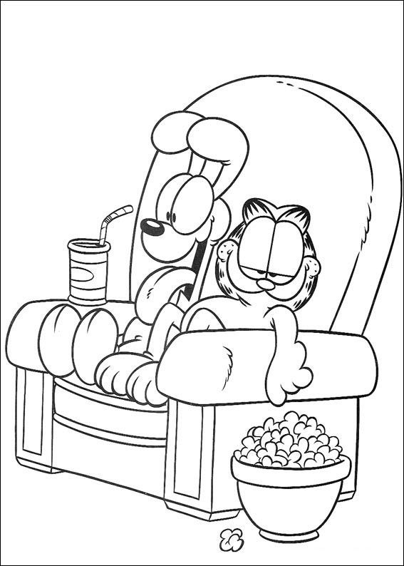 Garfield i odie