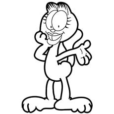Top free printable garfield coloring pages online