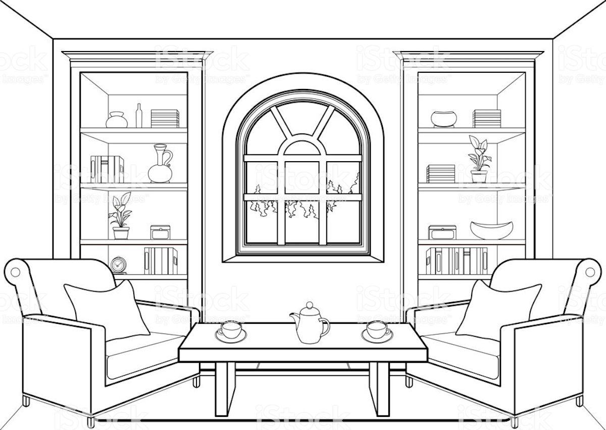 Interiors and furniture design coloring pages for advanced colorers interior design classes furniture design interior design guide
