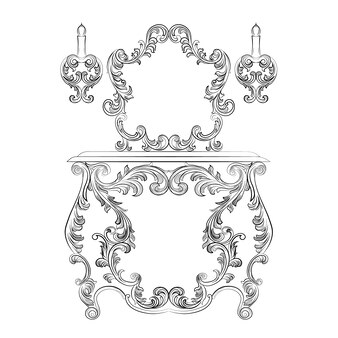 Page th century ornament vectors illustrations for free download