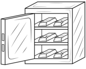Furniture coloring pages free coloring pages