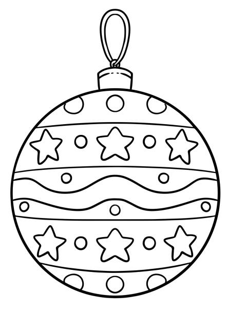 Ornament coloring page stock illustrations royalty