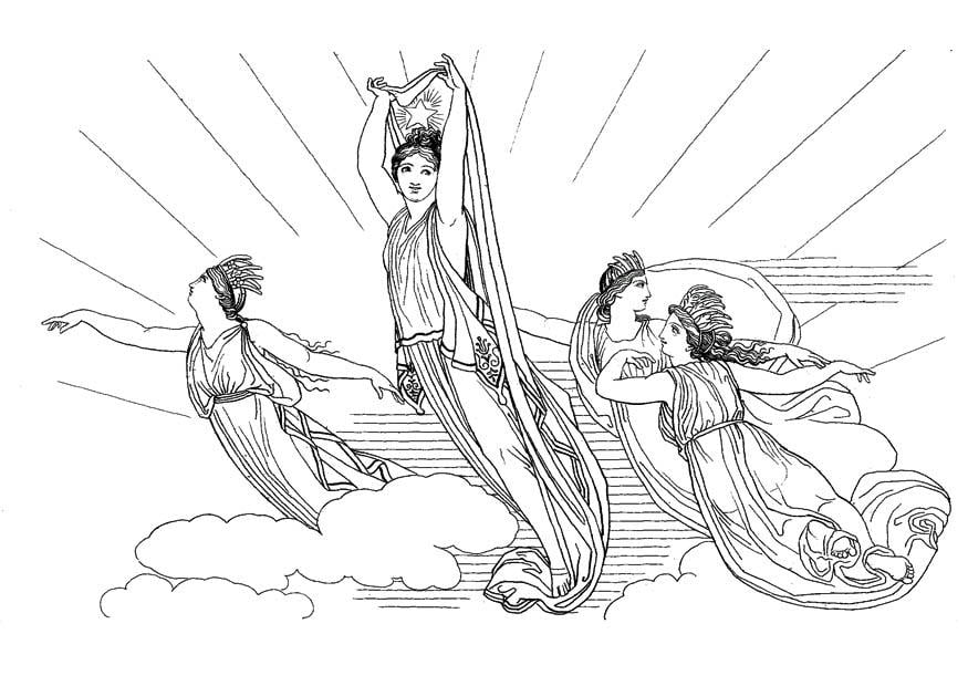 Coloring page oddyseus