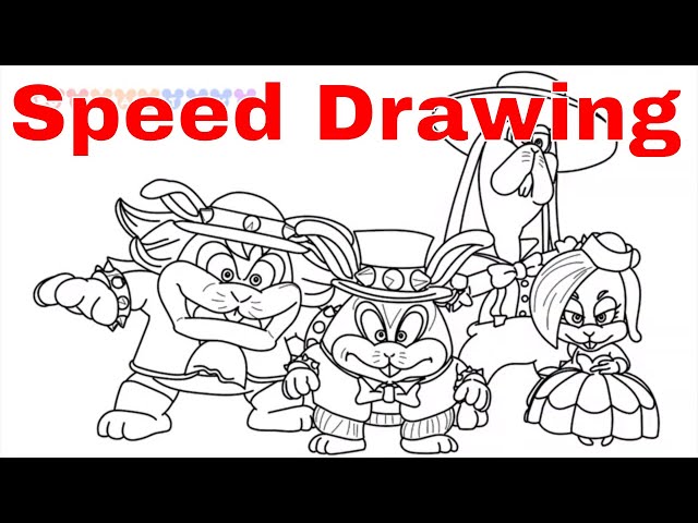 Speed drawing super mario odyssey broodales drawing coloring pages videos for kids