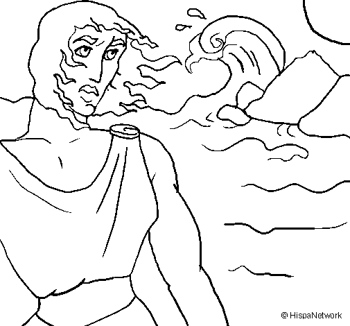 Odysseus coloring page