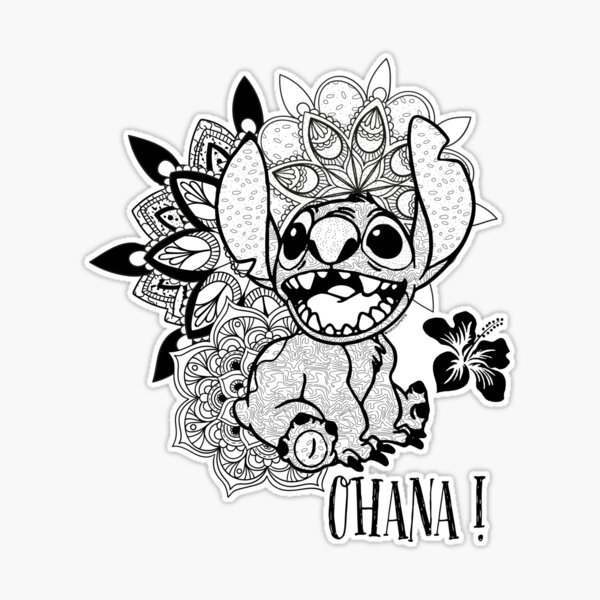 Ohana mandala sticker by kalikagraphisme