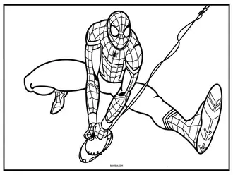 Spiderman coloring pages