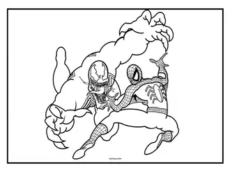 Spiderman coloring pages