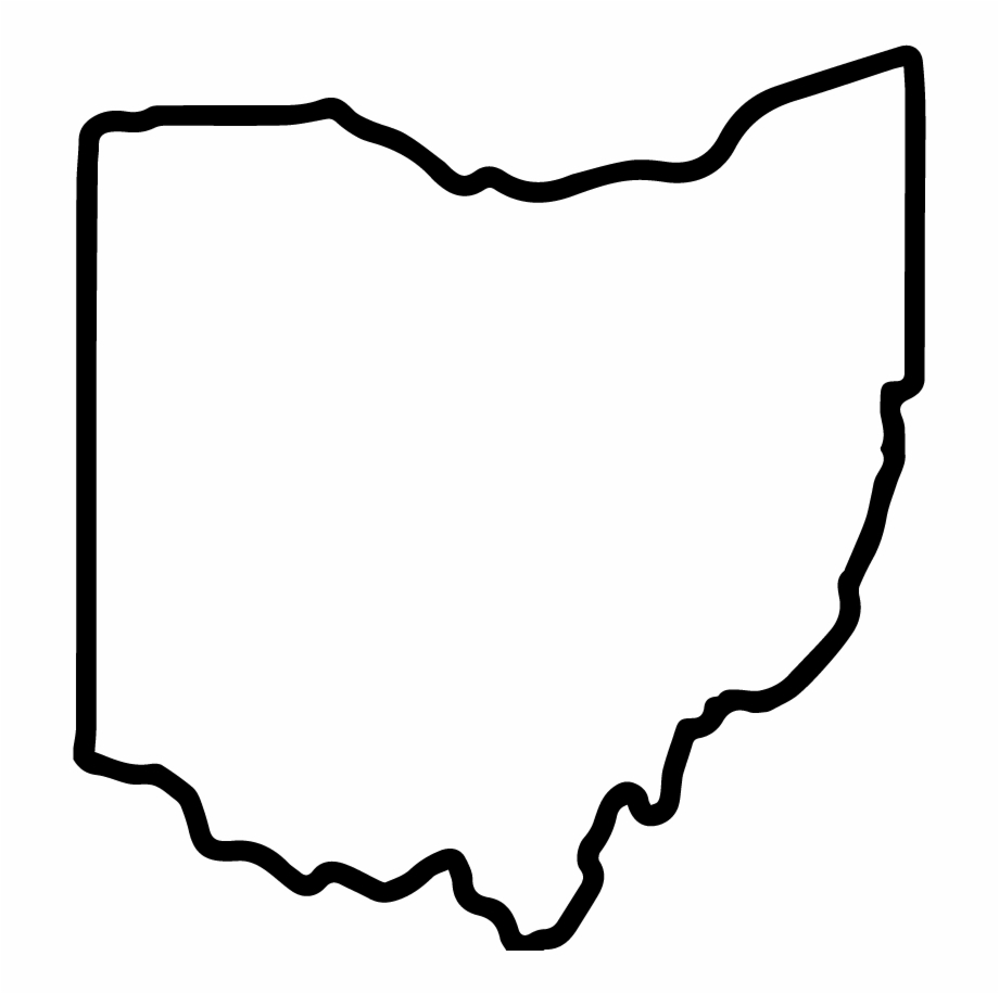 Ohiostateoutline ohio state outline png