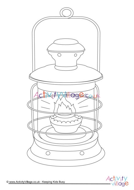 Oil lamp louring page