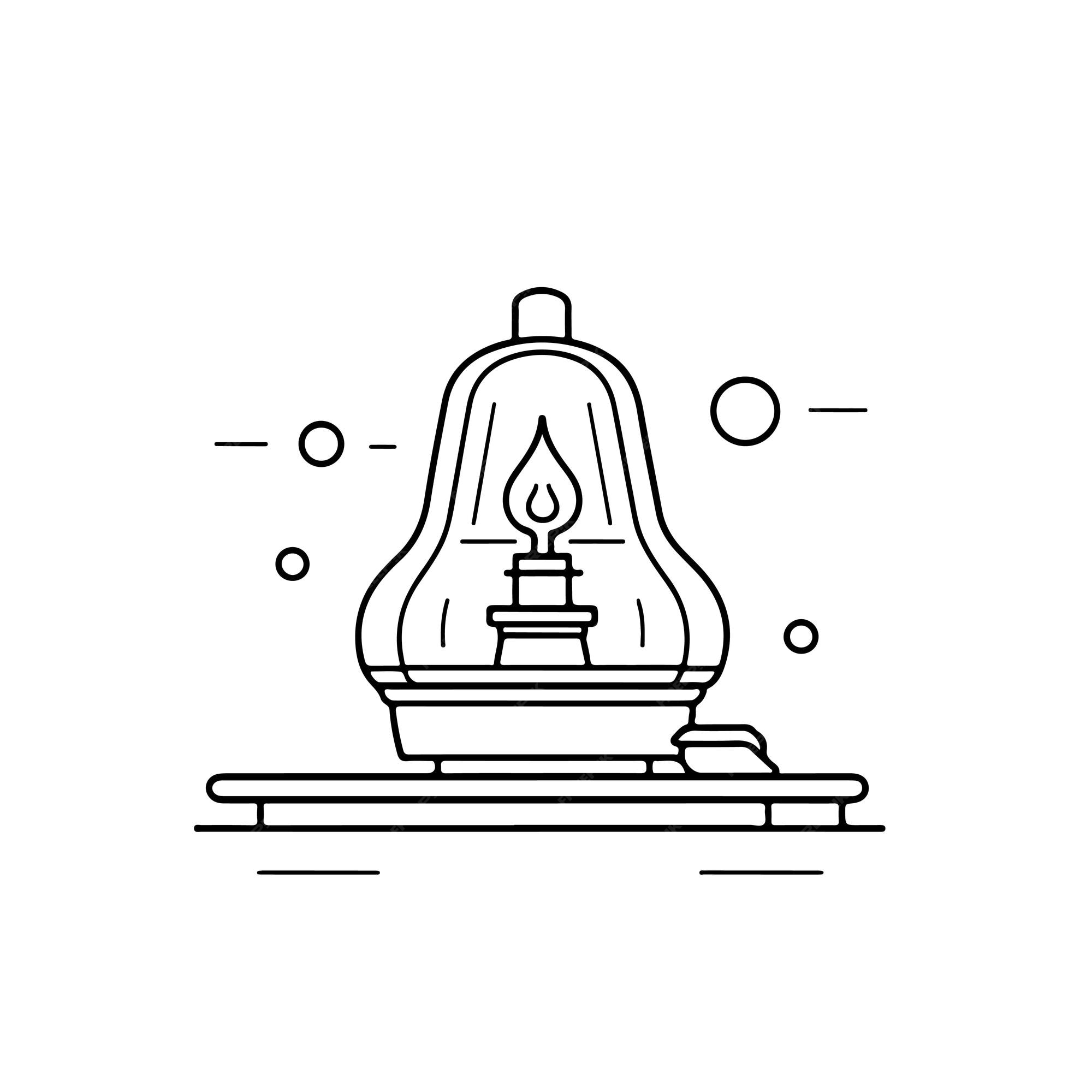Premium vector sketch hand drawn single line art coloring page line drawing isolated on white background