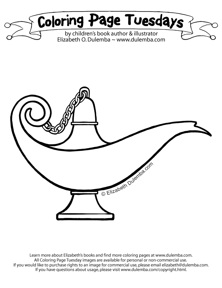 Coloring page tuesday