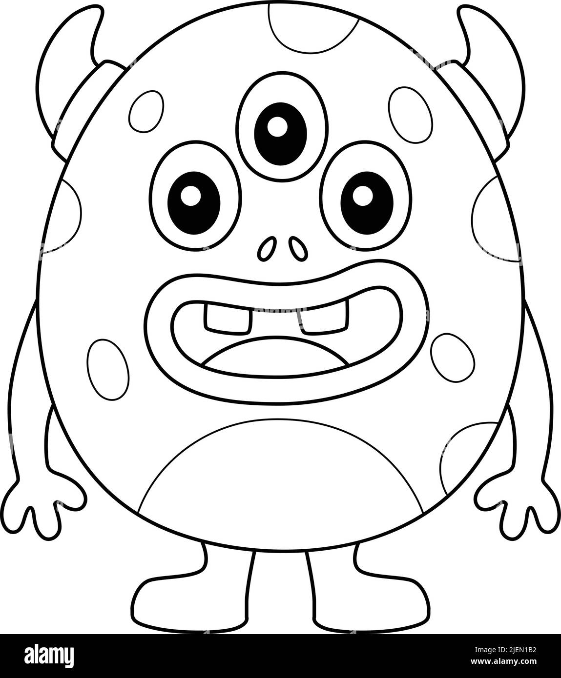Three eyed monster hi