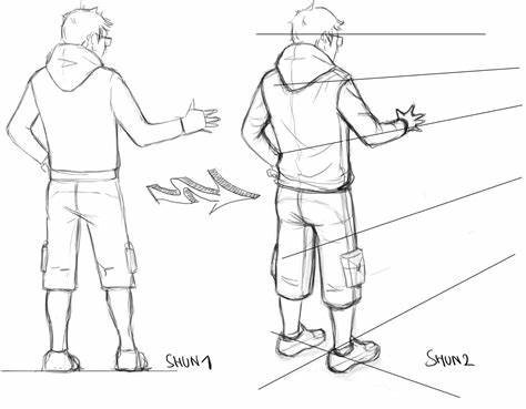 How to add volume and depth to a sketch